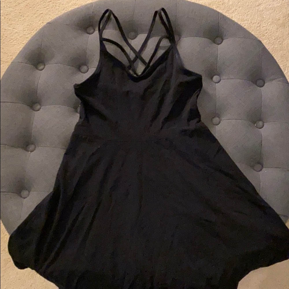 PINK skater style dress